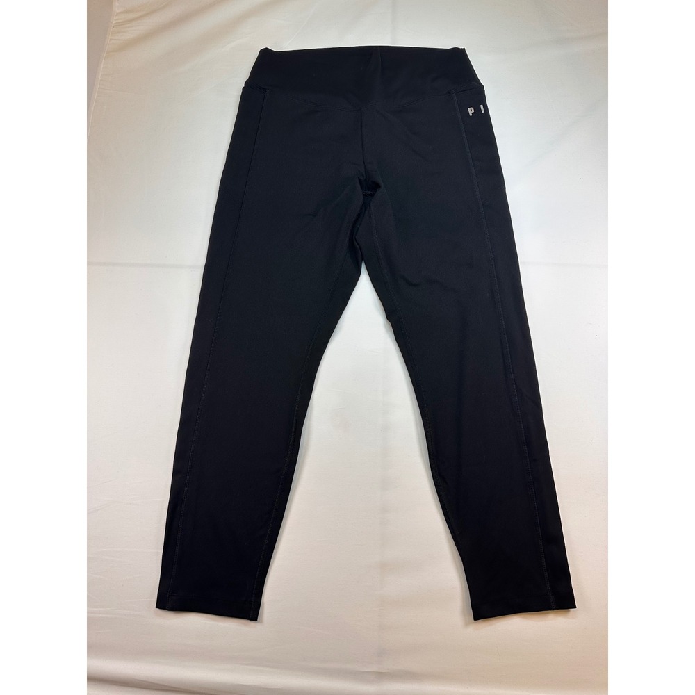 Victorias Secret PINK Ultimate Leggings Black High Waist Pockets Large